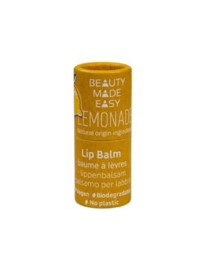 VEGAN LIP BALM LEMONADE BEAUTY MADE EASY 5.5gr