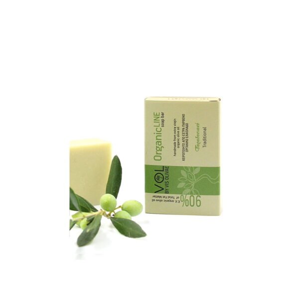 ECO ΦΥΣΙΚΟ ΣΑΠΟΥΝΙ ΜΠΑΡΑ BIO ΠΑΡΑΔΟΣΙΑΚΟ VIS OLIVAE 90gr