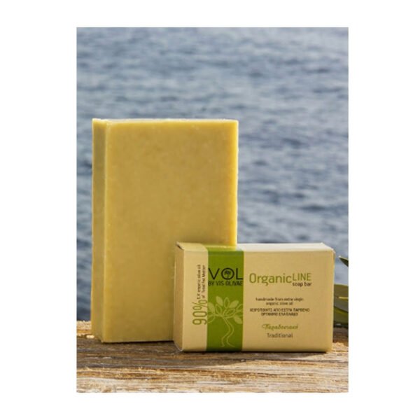 ECO ΦΥΣΙΚΟ ΣΑΠΟΥΝΙ ΜΠΑΡΑ BIO ΠΑΡΑΔΟΣΙΑΚΟ VIS OLIVAE 90gr