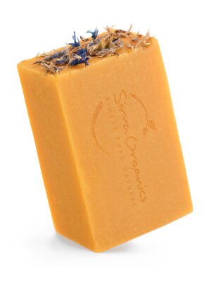 ΧΕΙΡΟΠΟΙΗΤΟ ΣΑΠΟΥΝΙ ΠΡΟΣΩΠΟΥ ΚΑΡΟΤΟ SIRRA ORGANICS 80gr