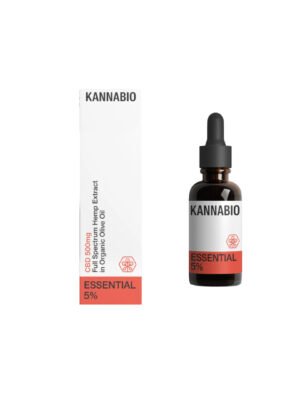 ESSENTIAL 5% CBD (500mg/ 10ml) KANNABIO 10ml