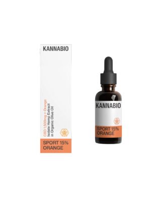 SPORT 15% ORANGE CBD ISOLATE THC FREE KANNABIO 10ml