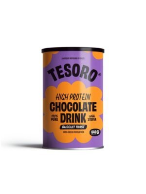 BISCUIT TWIST HIGH PROTEIN ΠΡΩΤΕΙΝΙΚΟ ΡΟΦΗΜΑ ΣΟΚΟΛΑΤΑΣ BISCUIT TWIST TESORO 640gr
