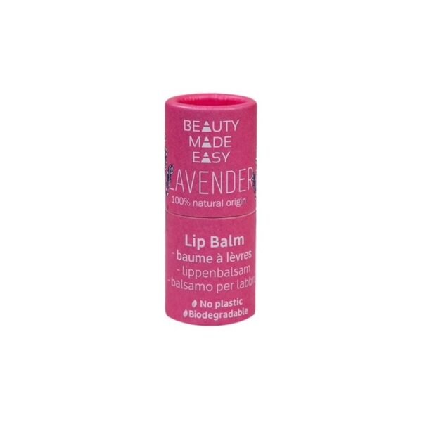 BME LIP BALM LEVANDER 2 LIP BALM LAVENDER BEAUTY MADE EASY 5.5gr