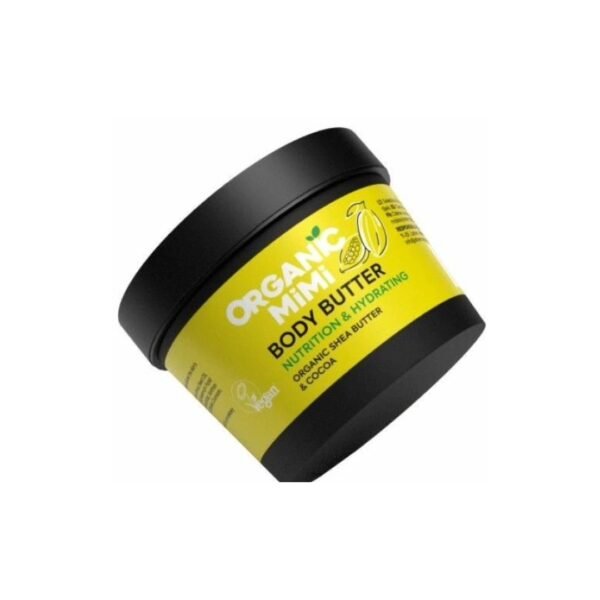 organic mimi body butter hydrating shea butter cocoa BODY BUTTER NUTRITION& HYDRATING SHEA BUTTER & COCOA ORGANIC MIMI 100ml