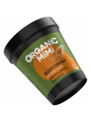 organic mimi body cream almond oil papaya BODY CREAM ANTICELLULITE ALMOND & PAPAYA ORGANIC MIMI 200ml