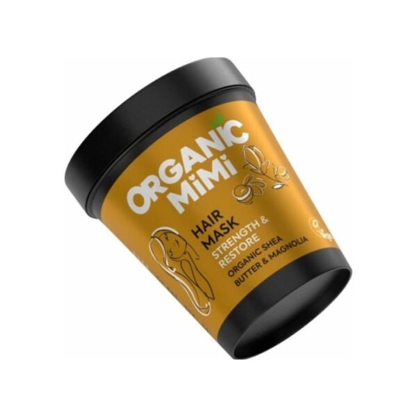 organic mimi hair mask strength and restore magnolia HAIR MASK STRENGTH & RESTORE SHEA BUTTER & MAGNOLIA ORGANIC MIMI 200ml