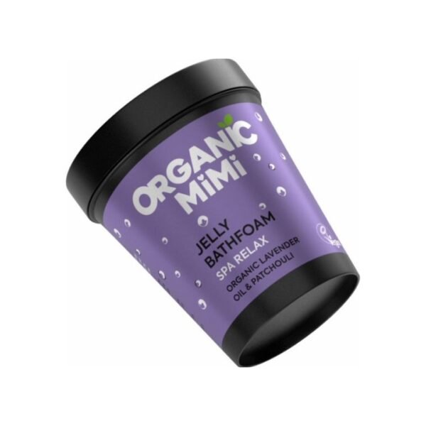 organic mimi jelly bath foam lavender patchouli JELLY BATHFOAM LAVENDER & PATCHOULI SPA RELAX ORGANIC MIMI 200ml