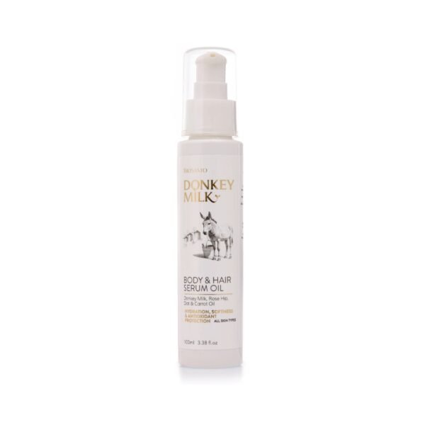 SERUM ALL SKIN TYPE ΓΙΑ ΣΩΜΑ ΚΑΙ ΜΑΛΛΙΑ ΜΕ ΓΑΛΑ ΓΑΙΔΟΥΡΑΣ BIOSANTO 100ml