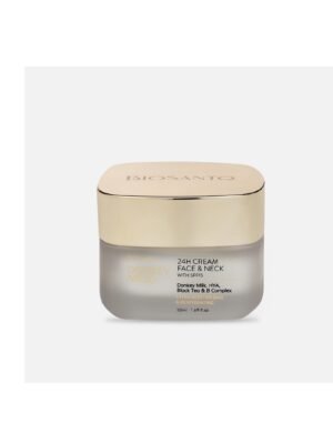 24h ΚΡΕΜΑ ΗΜΕΡΑΣ ΜΕ ΓΑΛΑ ΓΑΙΔΟΥΡΑΣ SPF15 BIOSANTO 50ml
