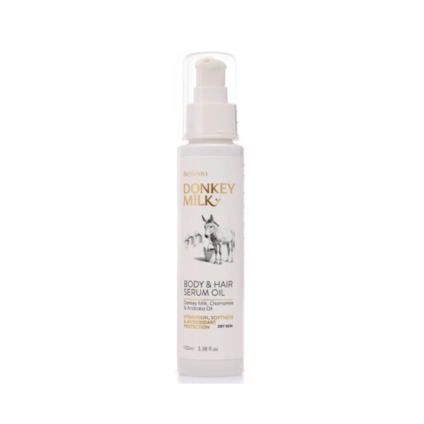 SERUM DRY SKIN TYPE ΓΙΑ ΣΩΜΑ ΚΑΙ ΜΑΛΛΙΑ ΜΕ ΓΑΛΑ ΓΑΙΔΟΥΡΑΣ BIOSANTO 100ml