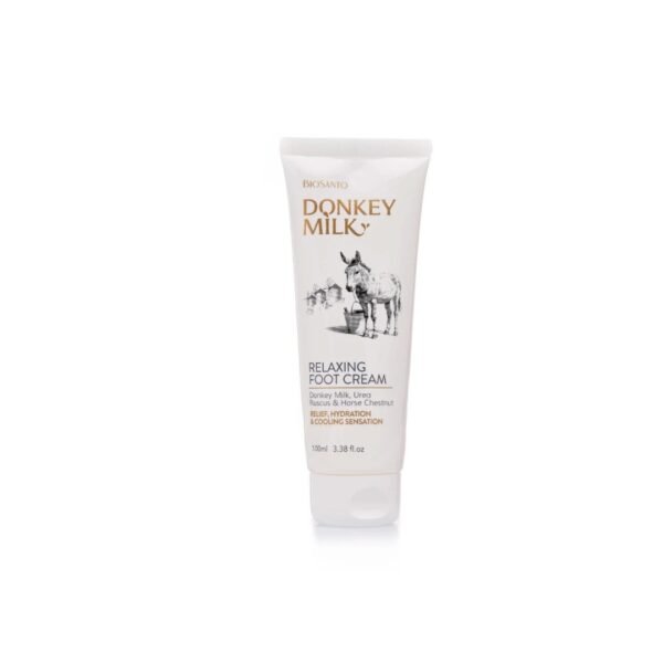 FOOT DONKEY CREAM ΕΝΥΔΑΤΙΚΗ ΚΡΕΜΑ ΠΟΔΙΩΝ ΜΕ ΓΑΛΑ ΓΑΙΔΟΥΡΑΣ BIOSANTO 100ml