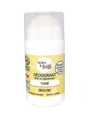 TIARE ΑΠΟΣΜΗΤΙΚΟ BORN TO BIO ΒΙΟΛΟΓΙΚΟ ΑΠΟΣΜΗΤΙΚΟ ROLL-ON ΜΕ TIARE BORN TO BIO 50ml