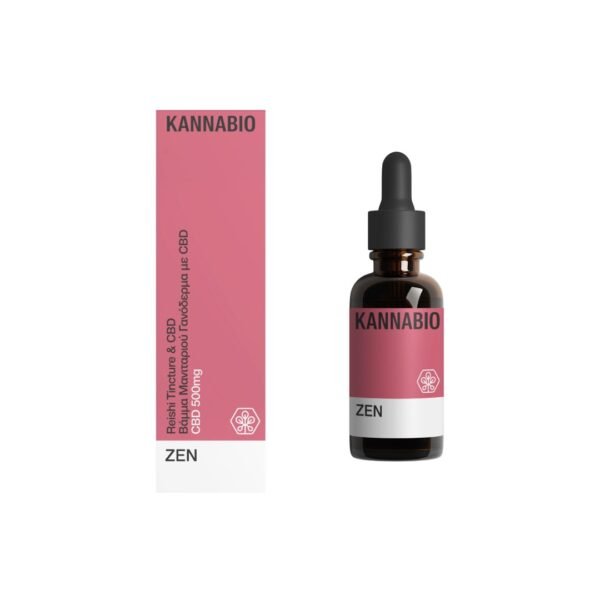 zen mushroom kannabio ZEN ΒΑΜΜΑ ΜΑΝΙΤΑΡΙΟΥ ΓΑΝΟΔΕΡΜΑ KANNABIO 20ml