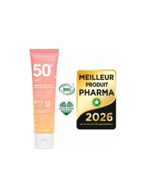 ΑΝΤΗΛΙΑΚΗ ΟΡΓΑΝΙΚΗ ΚΡΕΜΑ ΠΡΟΣΩΠΟΥ SPF50+ ALPHANOVA 50ml